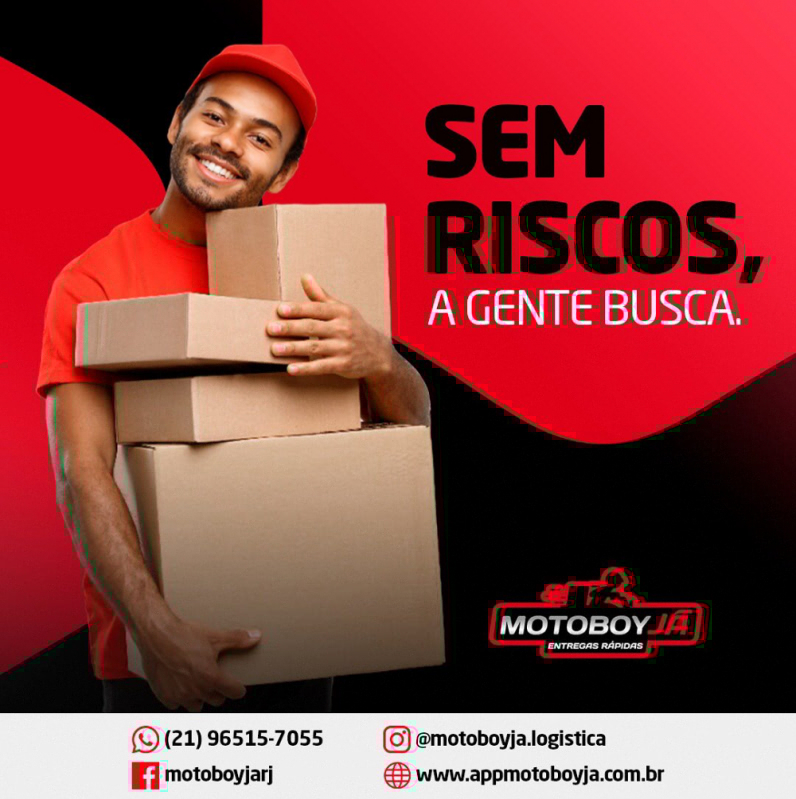 Empresa de Motoboy Perto de Mim Caju - Motoboy Retirada e Entrega Zona Sul do Rio