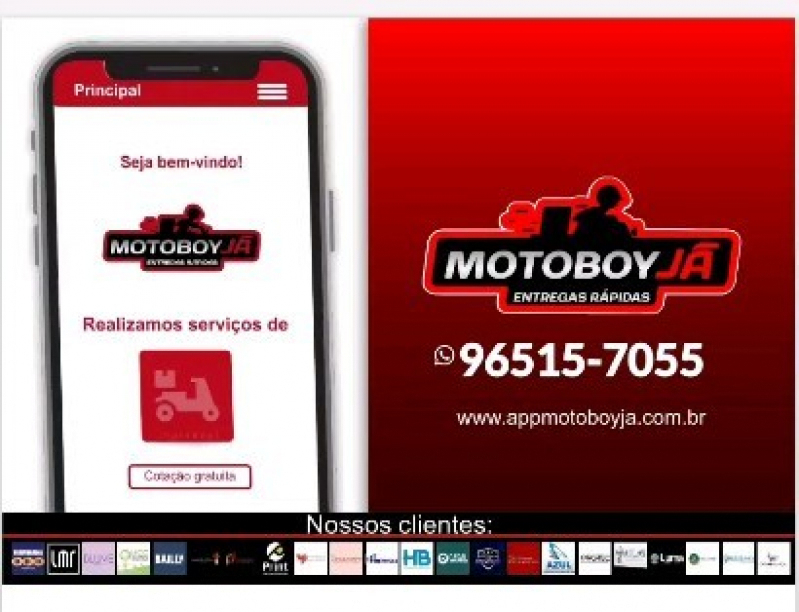 Serviço de Motoboy Empresa Jardim América - Motoboy para Pegar Encomenda Itaboraí